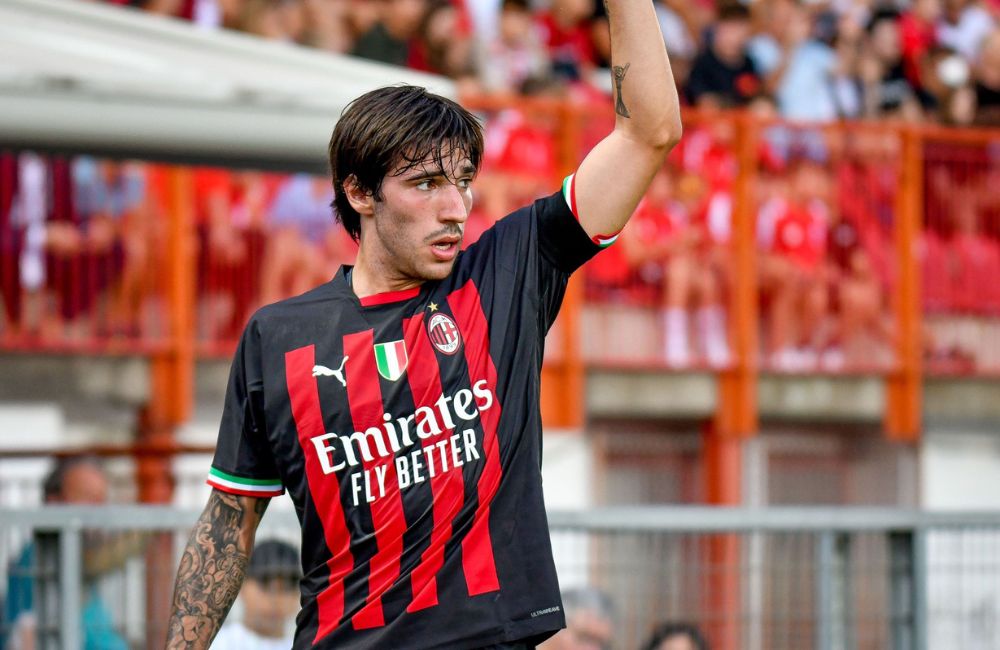 Milan: Sandro Tonali (Photo Credit: Agenzia Fotogramma)