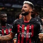 Milan: Olivier Giroud (Photo Credit: Agenzia Fotogramma)