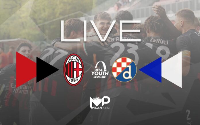Milan-Dinamo Zagabria Youth League Live (Photo Credit: AC Milan)