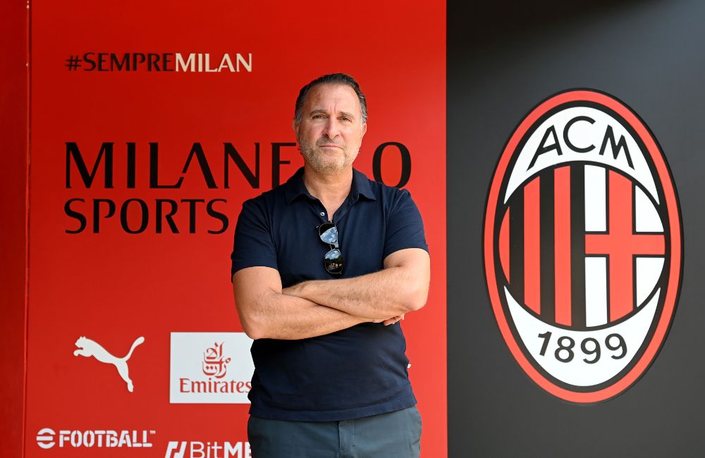 Milan: Gerry Cardinale a Milanello (Photo by AC Milan/AC Milan via Getty Images)