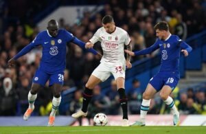Chelsea-Milan: Rade Krunic, Kalidou Koulibaly e Mason Mount (Photo Credit: Agenzia Fotogramma)