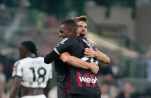Milan: Matteo Gabbia, Pierre Kalulu (Photo Credit: Agenzia Fotogramma)