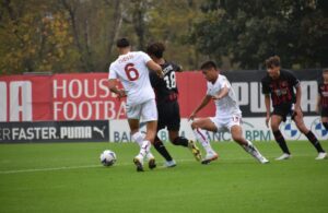 Milan-Roma Primavera: Kevin Zeroli, Federico Mangiameli - MilanPress, robe dell'altro diavolo