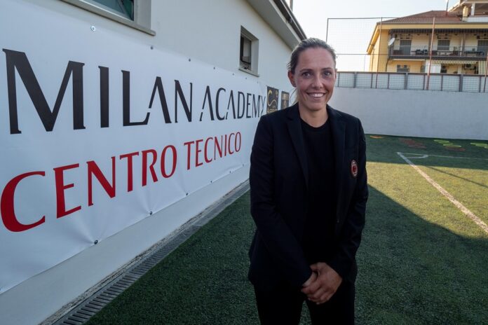 Il direttore sportivo del Milan Femminile, Elizabet Spina (Photo Credit: Agenzia Fotogramma)
