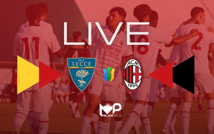 Lecce-Milan Primavera Live (Photo Credit: AC Milan)