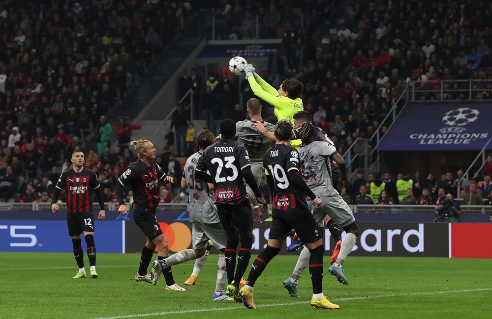 Un'azione di Milan-Salisburgo (Photo Credit: Agenzia Fotogramma)