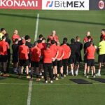 Milan, Pioli: l'allenamento al Dubai Police Club Stadium (Photo Credit: AC Milan)