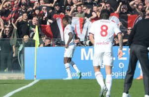 Salernitana-Milan: Rafael Leao, Sandro Tonali (Photo Credit: Agenzia Fotogramma)
