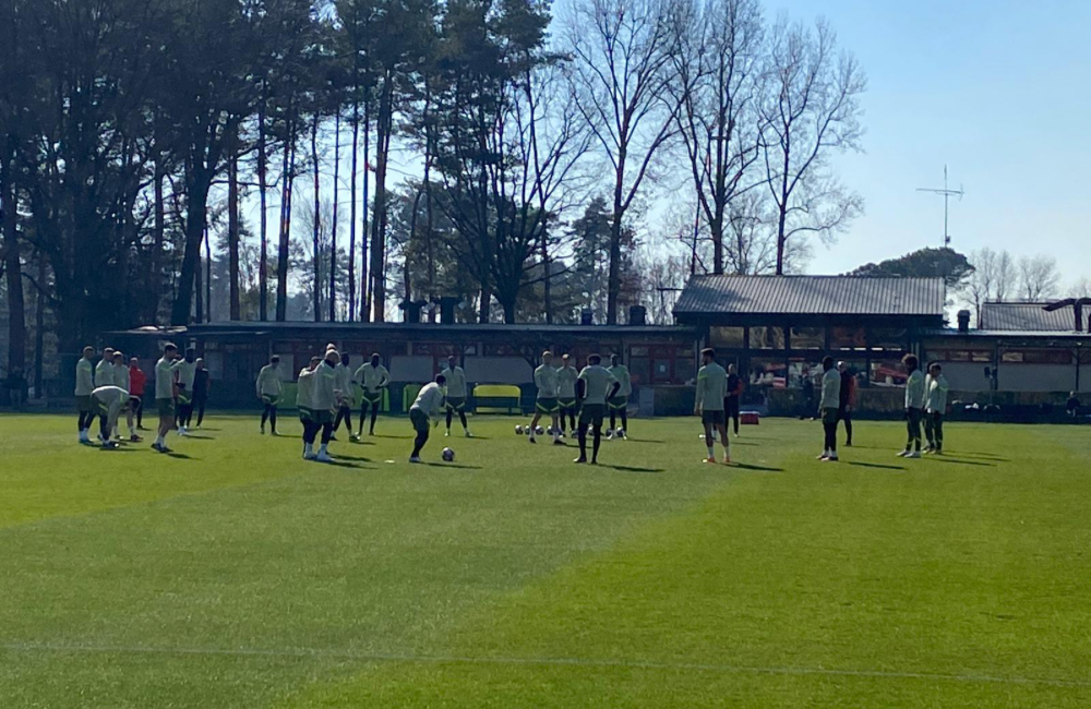 Milan-Tottenham allenamento Milanello