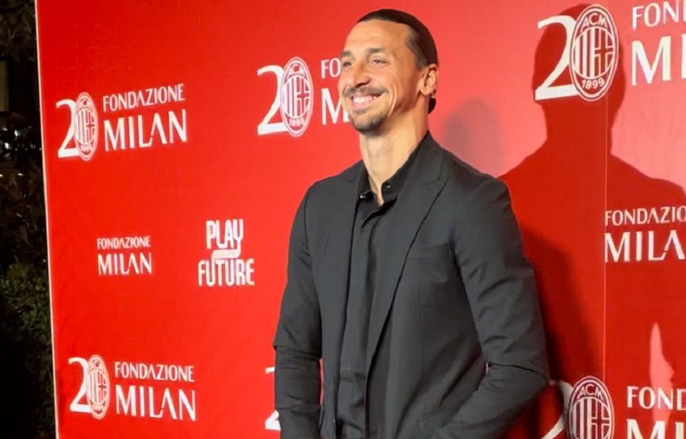 Milan: Zlatan Ibrahimovic all'evento di Fondazione Milan - MilanPress, robe dell'altro diavolo