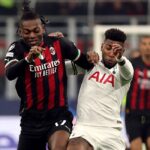 Milan-Tottenham: Rafael Leao e Emerson Royal (Photo Credit: Agenzia Fotogramma)