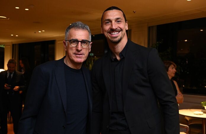 Milan: Mauro Tassotti, Zlatan Ibrahimovic all'evento di Fondazione Milan (Photo via AC Milan)
