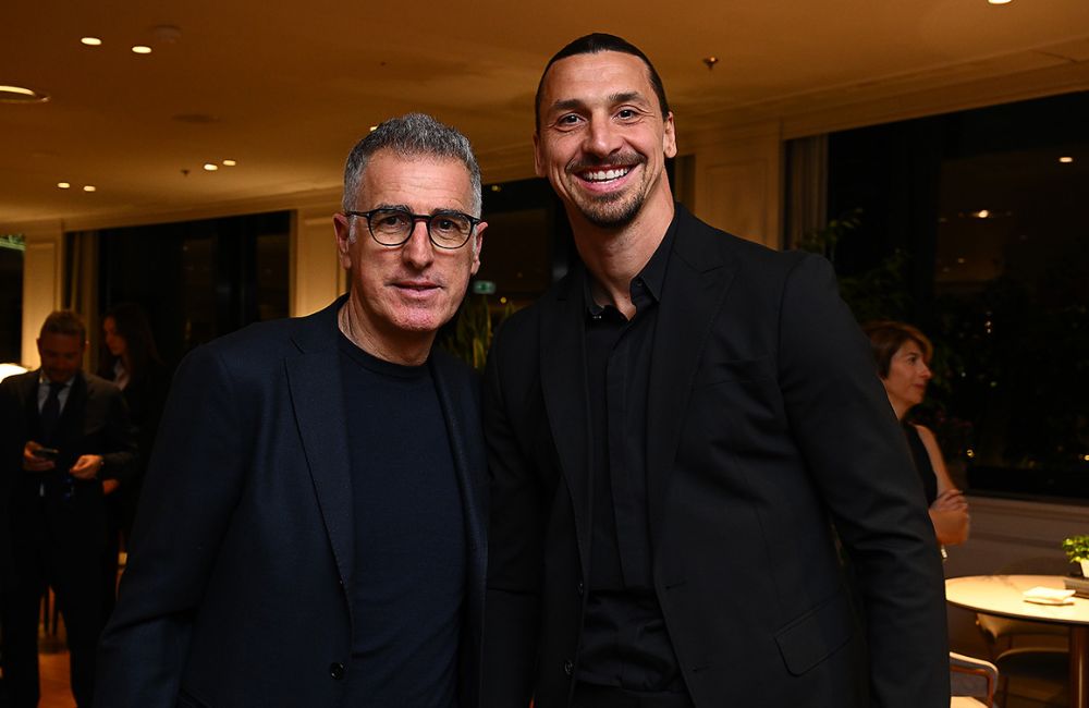 Milan: Mauro Tassotti, Zlatan Ibrahimovic all'evento di Fondazione Milan (Photo via AC Milan)