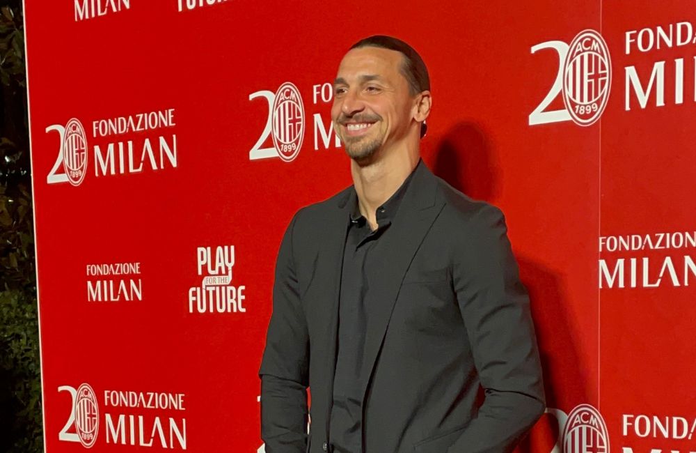 Milan: Zlatan Ibrahimovic all'evento di Fondazione Milan - MilanPress, robe dell'altro diavolo