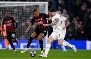 Tottenham-Milan: Malick Thiaw e Pierre-Emile Hojbjerg (Photo Credit: Agenzia Fotogramma)