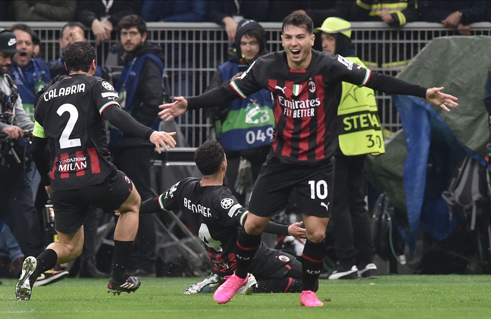 Milan: Brahim Diaz, Davide Calabria e Ismael Bennacer (Photo Credit: Agenzia Fotogramma) Milan: Brahim Diaz, Davide Calabria e Ismael Bennacer (Photo Credit: Agenzia Fotogramma)