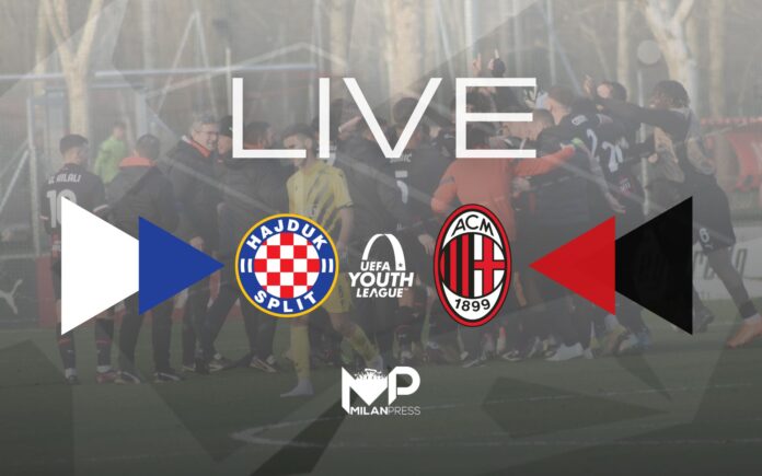 Hajduk Spalato-Milan Youth League Live - MilanPress, robe dell'altro diavolo