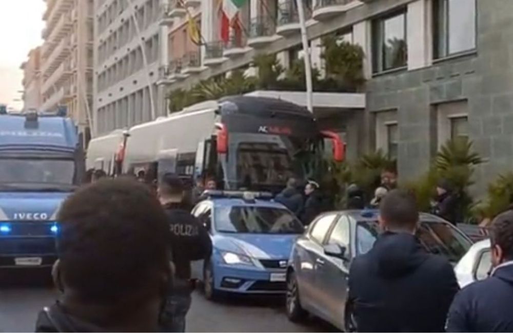Pullman Milan hotel Napoli - MilanPress, robe dell'altro diavolo