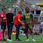 Milan: Rafael Leao infortunio (Photo Credit: Agenzia Fotogramma)