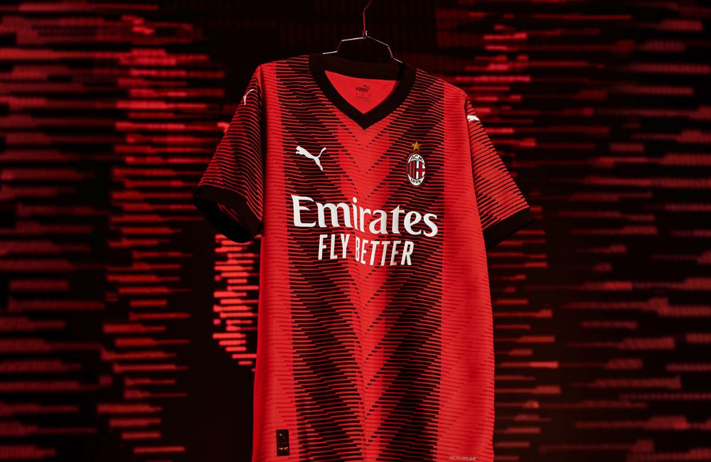 Milan: la prima maglia per la stagione 2023/24 (Photo via AC Milan)
