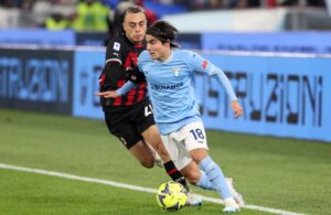 Lazio-Milan: Sergino Dest, Luka Romero (Photo Credit: Agenzia Fotogramma)