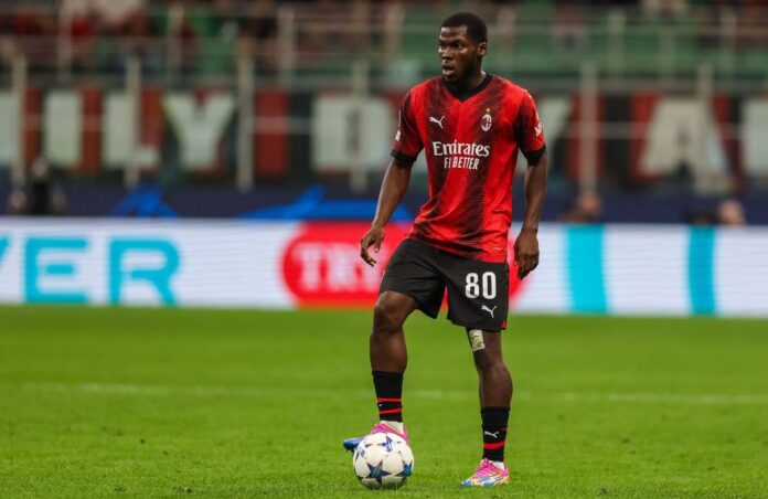 Milan: Yunus Musah (Photo Credit Agenzia Fotogramma)