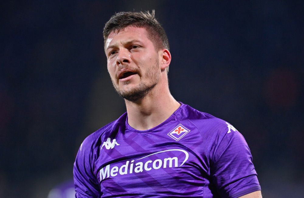 Fiorentina: Luka Jovic (Photo Credit: Agenzia Fotogramma)