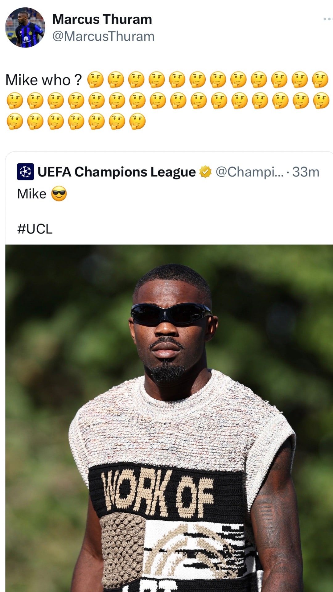 Marcus Thuram scambiato per Mike Maignan