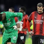 Milan: Mike Maignan, Theo Hernandez (Photo Credit: Agenzia Fotogramma)