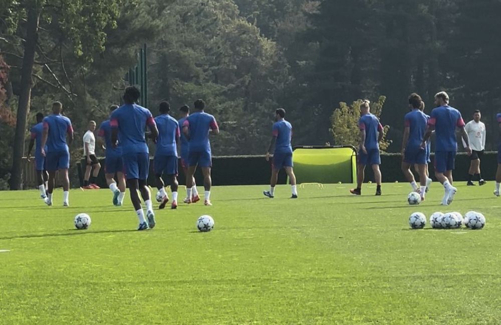 Milanello allenamento squadra vigilia Champions League - MilanPress, robe dell'altro diavolo