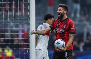 Milan: Olivier Giroud e Marquinhos (Photo Credit: Agenzia Fotogramma)