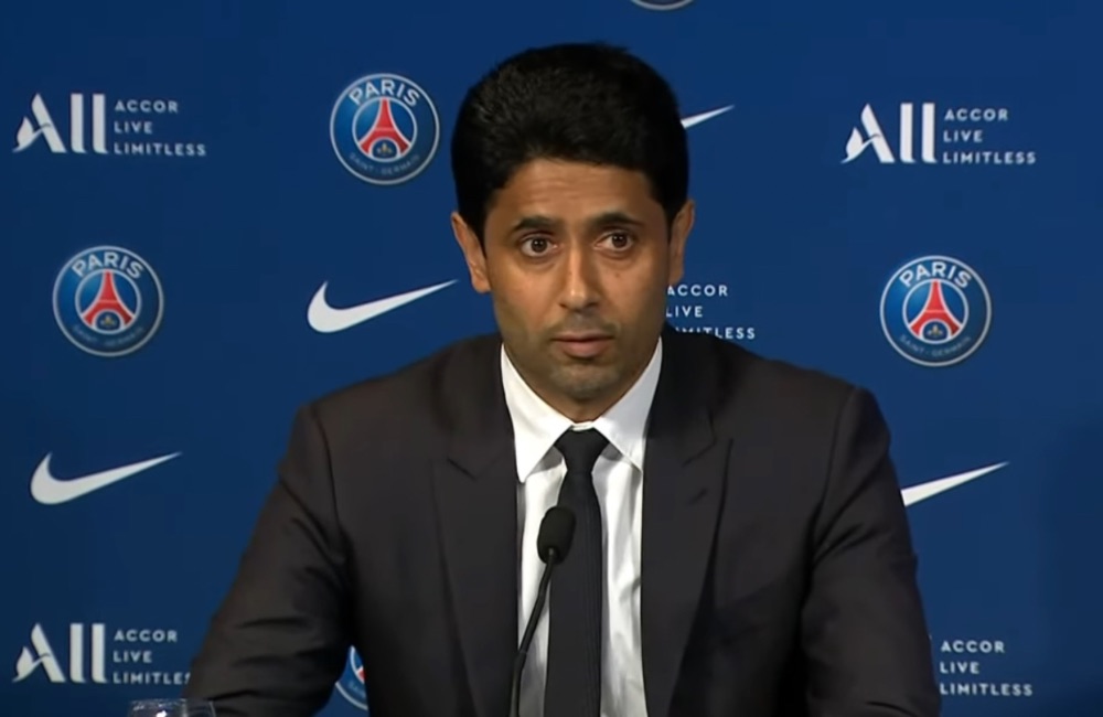 PSG: Nasser Al Khelaifi PSG: Nasser Al Khelaifi