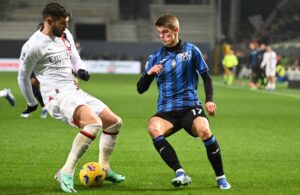 Atalanta-Milan: Charles De Ketelaere, Theo Hernandez (Photo Credit: Agenzia Fotogramma)