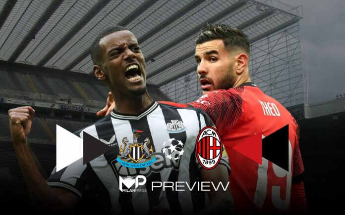 Newcastle-Milan Champions League Preview - MilanPress, robe dell'altro diavolo