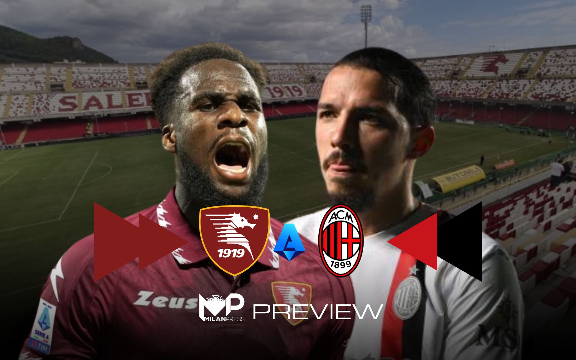 Salernitana-Milan Preview - MilanPress, robe dell'altro diavolo Salernitana-Milan Preview - MilanPress, robe dell'altro diavolo