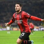 Milan: Luka Jovic (Photo Credit: Agenzia Fotogramma)