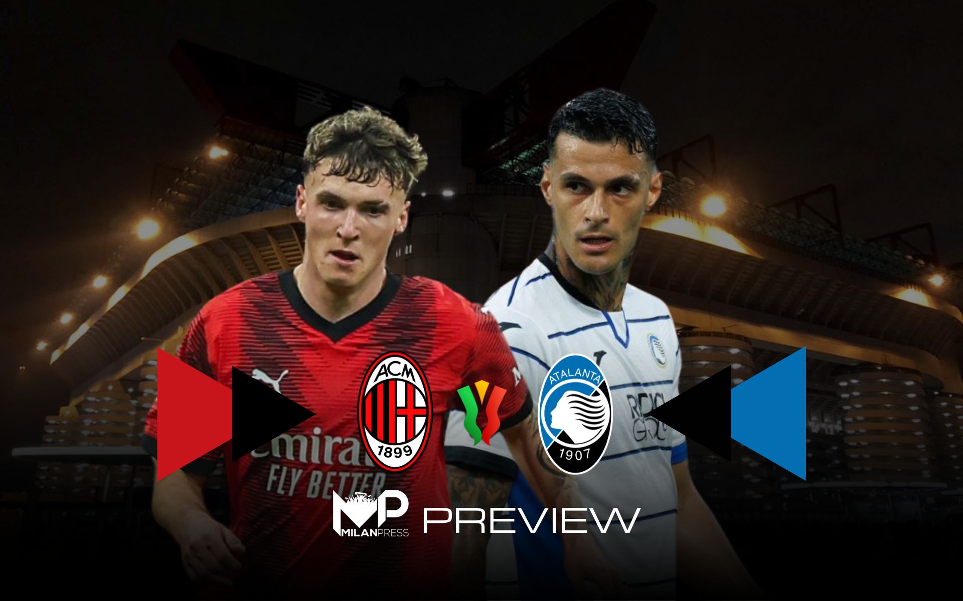 Milan-Atalanta Coppa Italia Preview - MilanPress, robe dell'altro diavolo