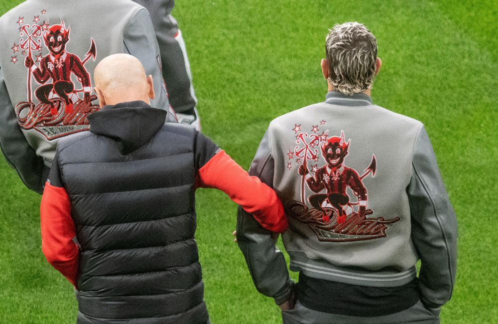 Milan: Stefano Pioli, Theo Hernandez (Photo Credit: Agenzia Fotogramma)
