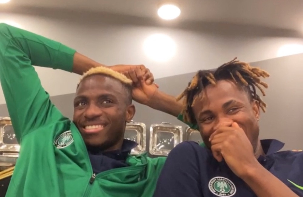 Nigeria: Victor Osimhen, Samuel Chukwueze Nigeria: Victor Osimhen, Samuel Chukwueze