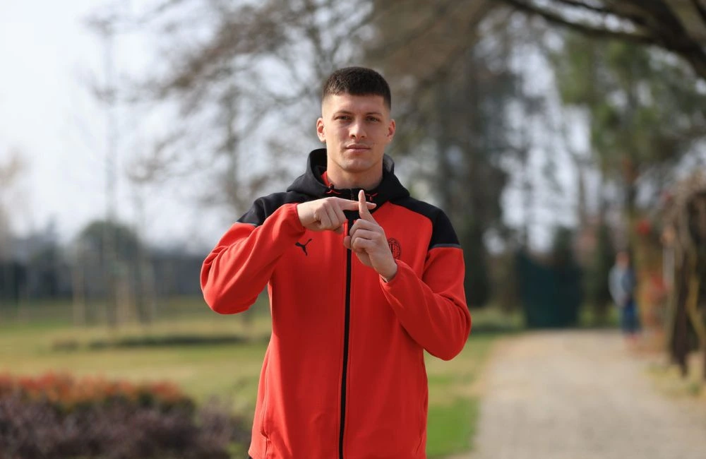 Milan: Luka Jovic (Photo Credit: AC Milan via Getty Images)