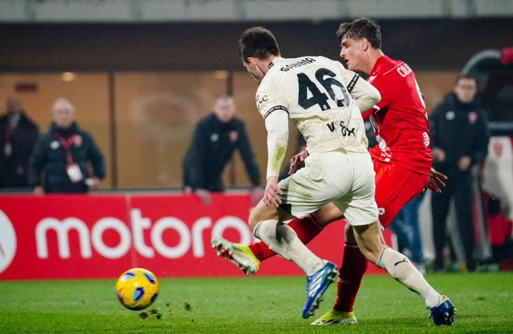 Monza-Milan: Matteo Gabbia, Lorenzo Colombo (Photo Credit: Agenzia Fotogramma)