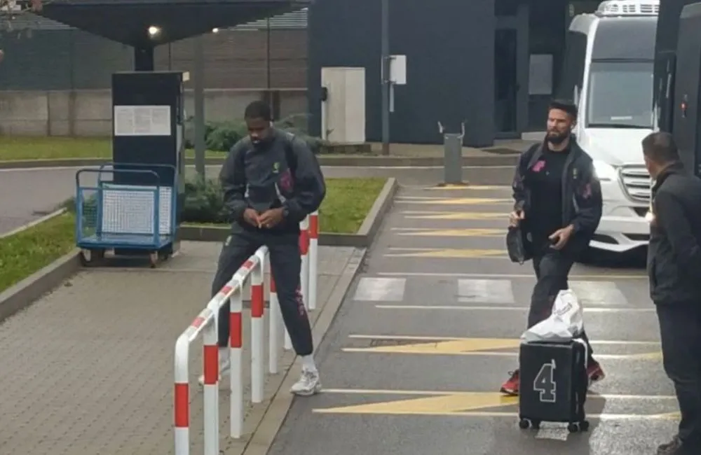 Milan: Mike Maignan, Olivier Giroud - MilanPress, robe dell'altro diavolo Milan: Mike Maignan, Olivier Giroud - MilanPress, robe dell'altro diavolo