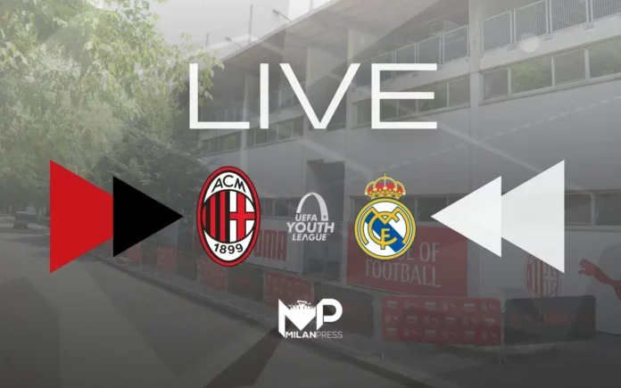 Milan-Real Madrid Youth League Live - MilanPress, robe dell'altro diavolo