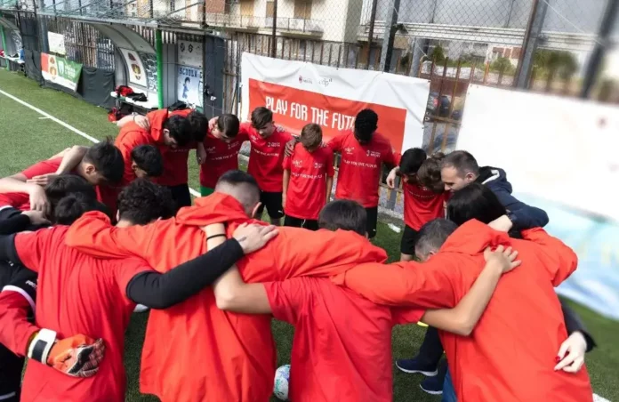 Il progetto Play For The Future di Fondazione Milan (Photo via AC Milan)