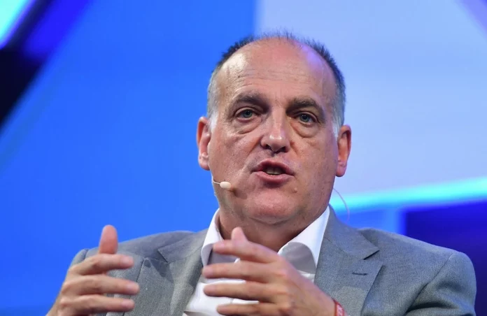 Il Presidente della Liga, Javier Tebas (fonte: Wikipedia)