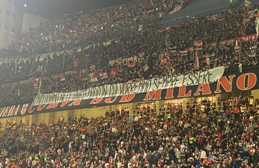 Milan-Salernitana: il messaggio della Curva Sud - MilanPress, robe dell'altro diavolo Milan-Salernitana: il messaggio della Curva Sud - MilanPress, robe dell'altro diavolo