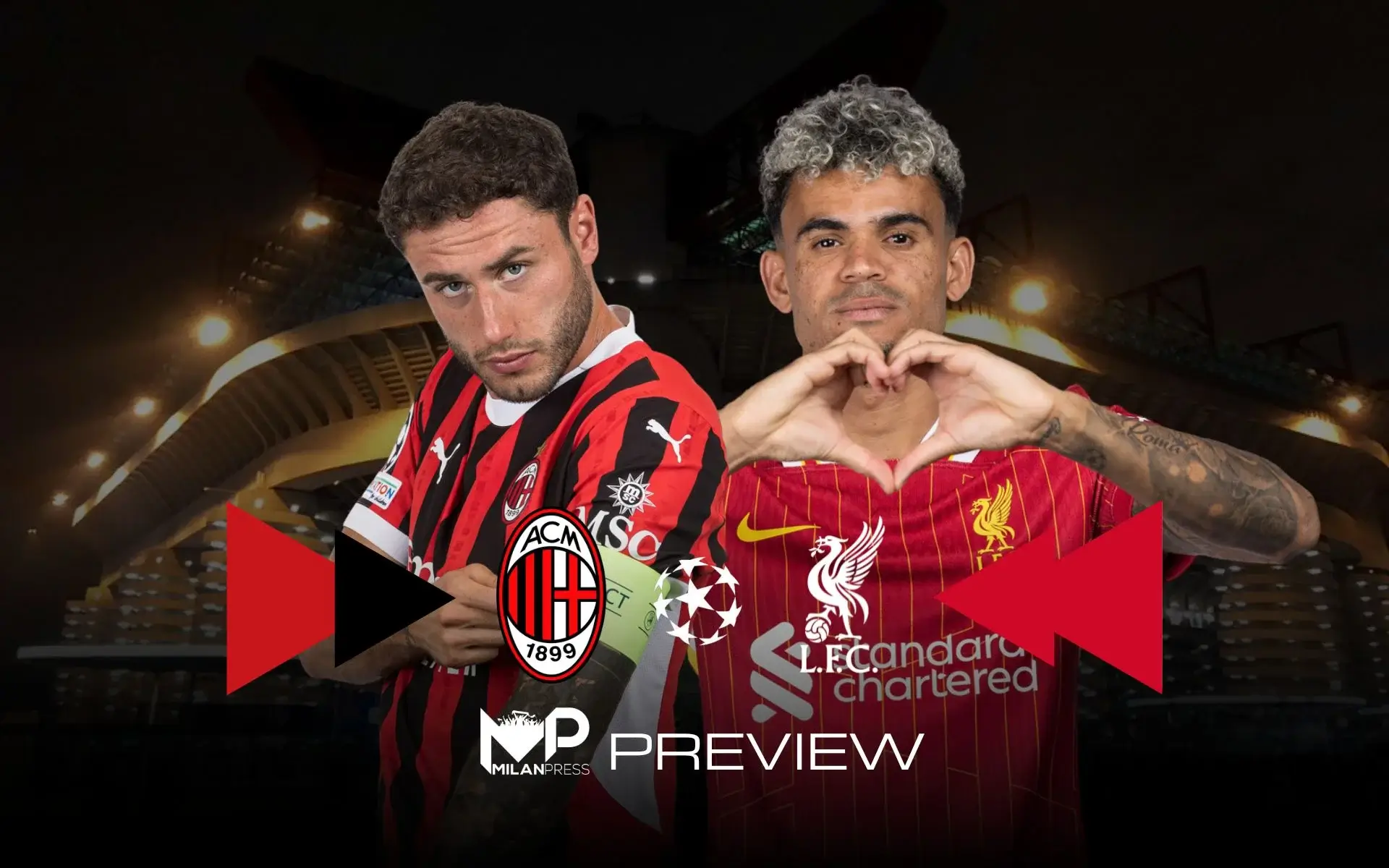 Milan-Liverpool Champions League Preview - MilanPress, robe dell'altro diavolo Milan-Liverpool Champions League Preview - MilanPress, robe dell'altro diavolo