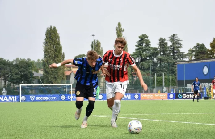 Milan Primavera: Maximilian Ibrahimovic (Photo Credit: Onorio Ferraro per MilanPress.it)
