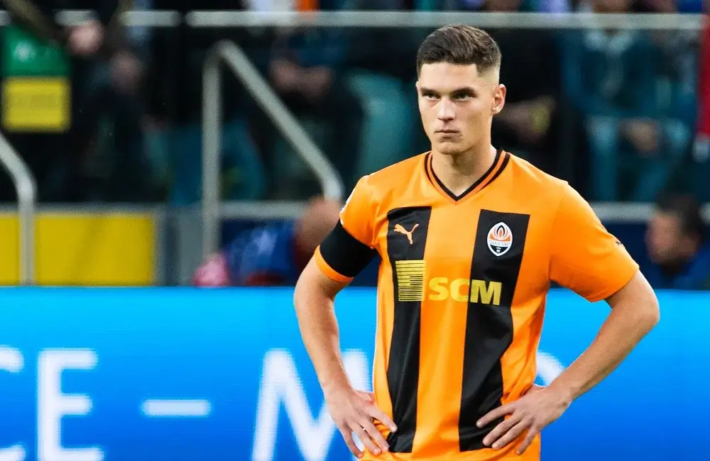 Shakhtar Donetsk: Georgiy Sudakov (Fonte: Wikipedia) Shakhtar Donetsk: Georgiy Sudakov (Fonte: Wikipedia)