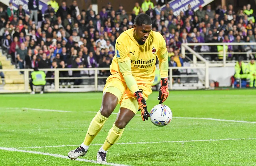 Fiorentina-Milan: Mike Maignan (Photo Credit Agenzia Fotogramma)